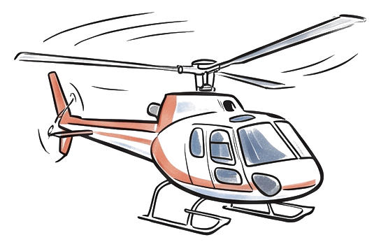 Hélicoptère, Fullhaura